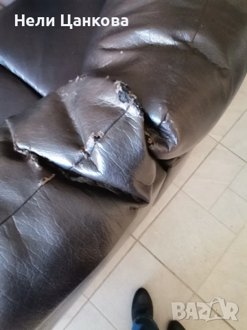 Стар разтегателен ъглов диван , снимка 5 - Дивани и мека мебел - 53904381