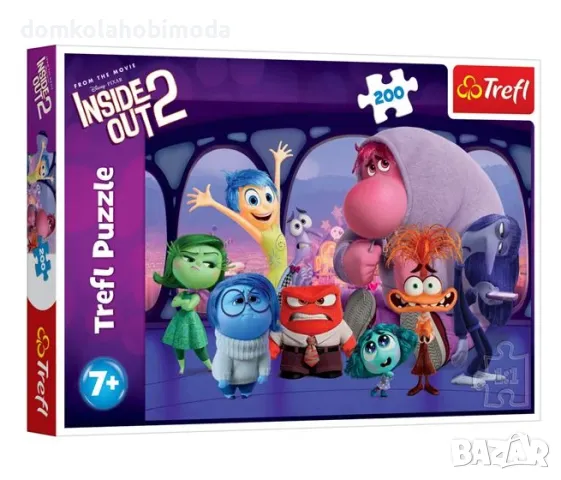  Пъзел Iside Out от вътре на вън, Trefl, 200 части 