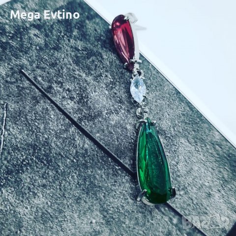 Нови обеци в сребристо , снимка 3 - Обеци - 37875638