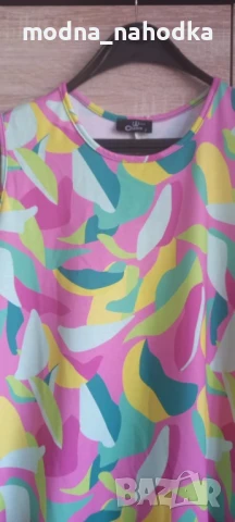 Шарена рокля chance, снимка 2 - Рокли - 50570093