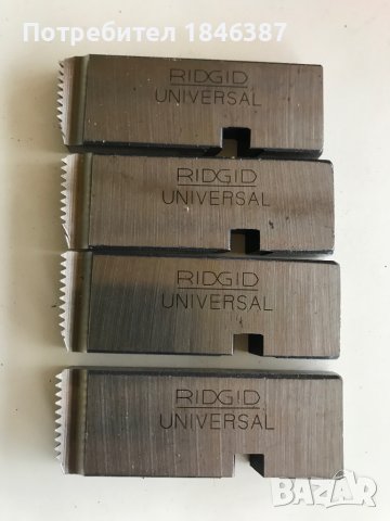 Комплект ножове, за тръбна резба Ridgid USA, снимка 3 - Други инструменти - 40865178