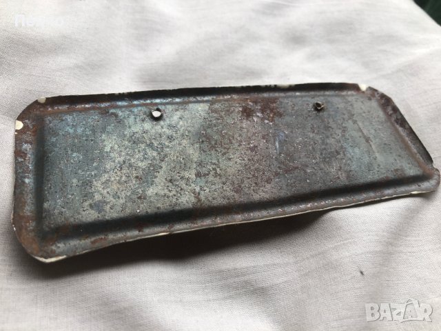 стара метална табелка "ОТРОВНО" , снимка 6 - Антикварни и старинни предмети - 40847584