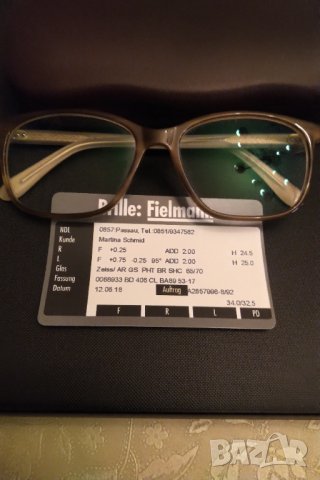 Fielmann 100% оригинални очила с диоптър, снимка 2 - Слънчеви и диоптрични очила - 31437750
