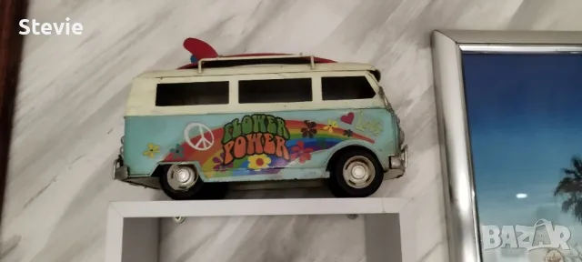 Метална количка Фолксваген - ръчна изработка, снимка 2 - Колекции - 48414949