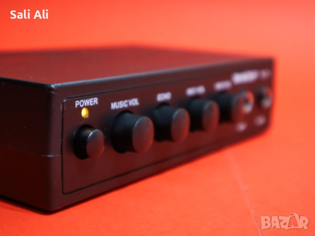 SilverCrest TM210 Karaoke System професионална караоке система миксер, снимка 6 - Караоке - 53063781