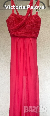 Италианска модна къща VERSACE рокля vintage коприна 100%