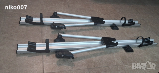 2 броя Thule багажник за велосипед-вело багажници 