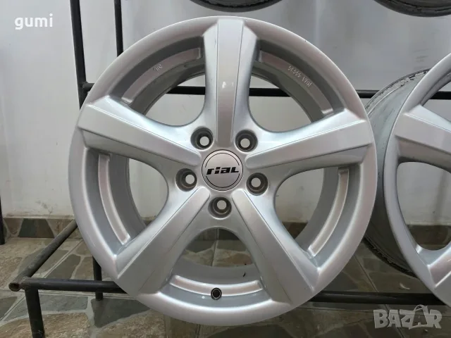 4бр 16ски джанти RIAL за MERCEDES, AUDI, VW 5х112мм A161583 