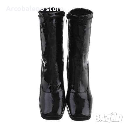 Дамски боти на висок ток, снимка 2 - Дамски боти - 38246849