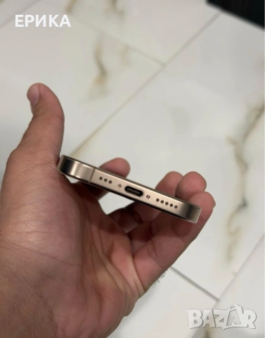 iPhone 16 PRO Desert Titanium + Stone Gray MagSafe калъф и зарядно, снимка 2 - Apple iPhone - 54119168