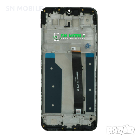 Дисплей за LG K41S оригинал с рамка black, снимка 2 - Резервни части за телефони - 44808554