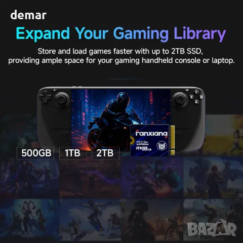 fanxiang S630 SSD 500GB M.2 2230 NVMe PCIe Gen4 вътрешен SSD, до 4850 MB/s, снимка 5 - Твърди дискове - 50272640