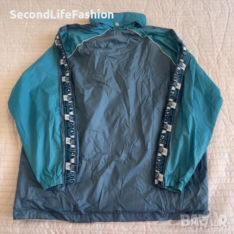 BRUGI Винтидж мъжко зелено яке с цип и подплата, размер L, USA Open., снимка 8 - Якета - 52469675