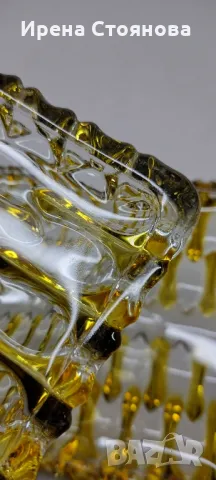 Плато за сервиране и парти купа с 4 разделения Walther Crystal Glas, снимка 3 - Чинии - 47921319