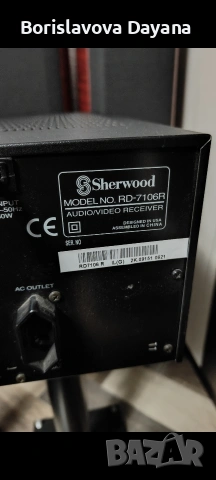 Аудио Ресивър Sherwood RD-7106R, снимка 6 - Ресийвъри, усилватели, смесителни пултове - 53937938