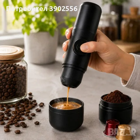 преносима кафемашина , снимка 3 - Кафемашини - 55860733
