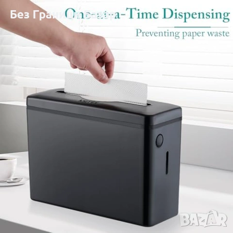 Нов Черен диспенсър за салфетки и хартиени кърпи с голям капацитет за баня кухня, снимка 5 - Други стоки за дома - 54092885