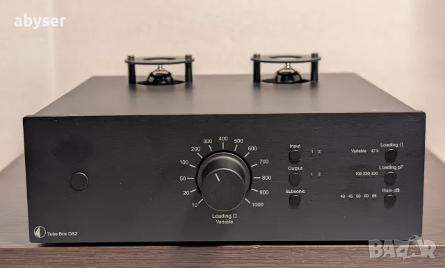 Pro-Ject Tube Box DS2 лампов RIAA предусилвател