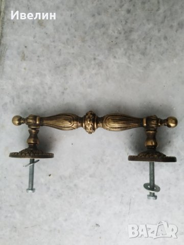 Две барокови дръжки за мебел, снимка 4 - Антикварни и старинни предмети - 29918171