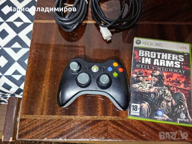 Xbox 360 s пълен комплект , снимка 5 - Xbox конзоли - 49697526