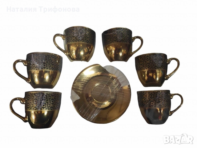 Изискан комплект за сервиране на кафе, за перфектното кафе изживяване, снимка 4 - Сервизи - 52868333