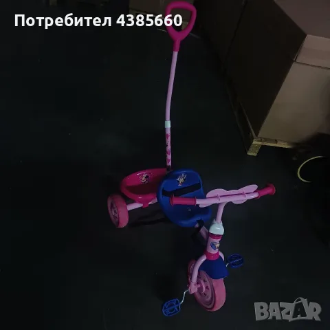 Детска триколка за момиче, снимка 2 - Детски велосипеди, триколки и коли - 55950015