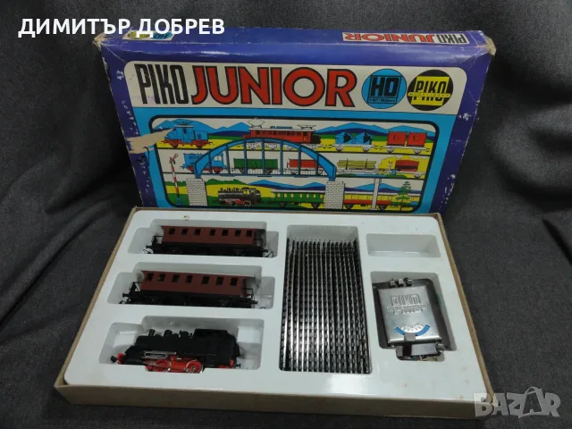 СТАРО РЕТРО СОЦ ГДР ЕЛЕКТРИЧЕСКО ВЛАКЧЕ PIKO JUNIOR 04005 HO