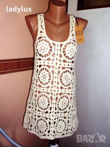 DIVIDEO, Нов Плетен Дълъг Потник, Размер S. Код 1066, снимка 4 - Потници - 29376795