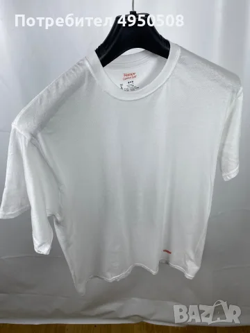 Тениска с къс ръкав „Supreme Hanes Comfort Soft Tee“, размер M, снимка 5 - Тениски - 56139528