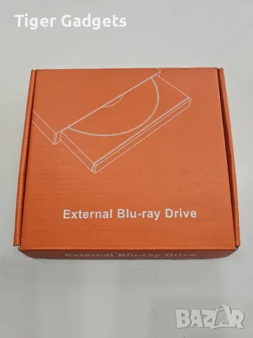 Външно Blu-ray устройство Wbacon 5 в 1 с USB 3.0, USB-C, SD/TF четец и CD/DVD записвачка, снимка 9 - Кабели и адаптери - 55709576