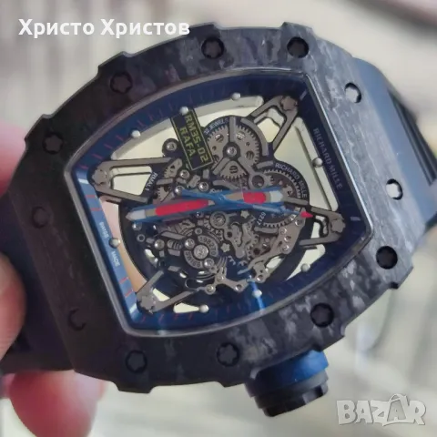 Мъжки луксозен часовник Richard Mille Rafael Nadal RM 35-02 Cloning , снимка 7 - Мъжки - 49126083