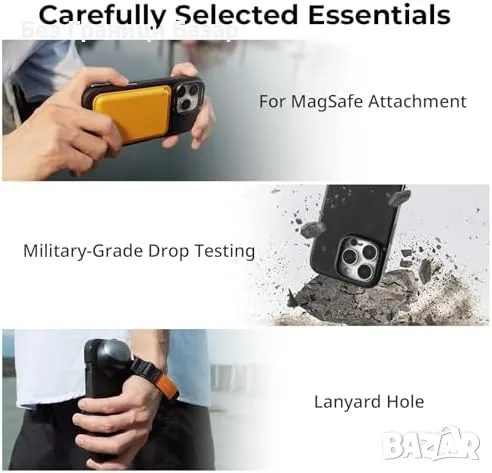 Нов Фото кейс с MagSafe и лещи за iPhone 16 Pro – SmallRig 4988 Айфон , снимка 5 - Калъфи, кейсове - 48159151