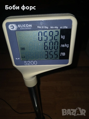 Ел.везна Еликом електроникс новият модел, снимка 2 - Везни - 54012981
