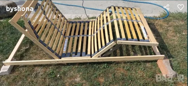 Електрическа подматрачна рамка за болнично легло.