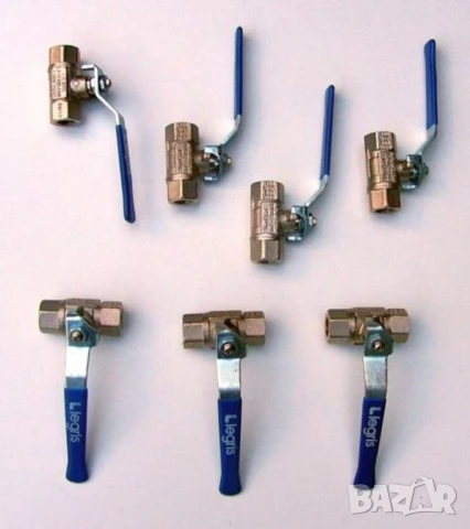 Нов Сферични КРАНОВЕ и ТРОЙНИЦИ G1/4” и др. Неръждаеми за Маркучи Шлаух Тръби Въздух Течности БАРТЕР, снимка 5 - Други машини и части - 50656842