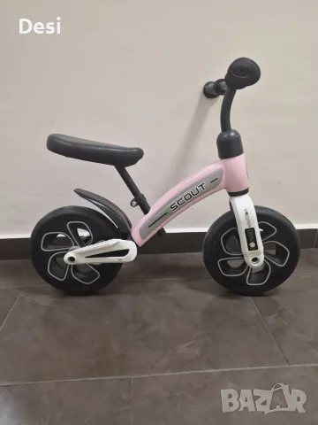 LORELLI Emotion Баланс колело без педали SCOUT AIR PINK, снимка 3 - Детски велосипеди, триколки и коли - 56144627