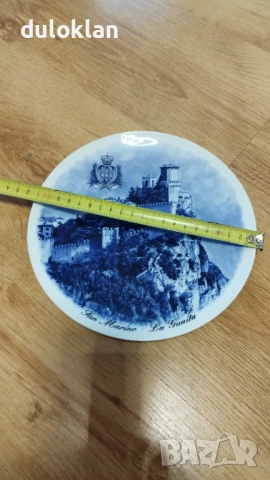 Красива чиния от Сан Марино., снимка 2 - Други ценни предмети - 53279713