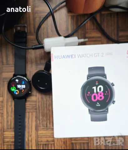 Часовник Smartwatch Huawei Watch GT 2, 42 мм, Matte Black , снимка 1