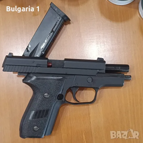 метален Еърсофт пистолет Реплика Sig sauer , снимка 3 - Въздушно оръжие - 55944710