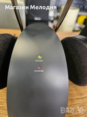 Безжични слушалки Sennheiser RS 118 (TR 118) – Немско аудио качество за телевизия и Hi-Fi, снимка 3 - Слушалки и портативни колонки - 56079936