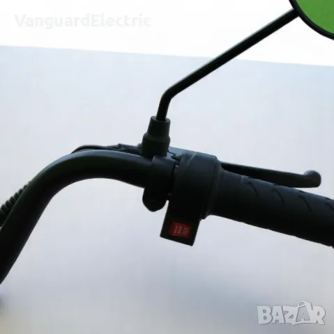 Електрическо колело-скутер EBZ 20 1200W/60V/20Ah - Зелено, снимка 5 - Мотоциклети и мототехника - 50094775