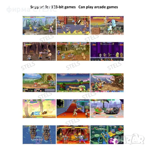 Конзола STELS Game Boy X7 Pro, HDMI, 4.3 инча, 21 000 игри, снимка 12 - Други игри и конзоли - 47978772