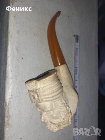 Стара лула морска пяна и каталин