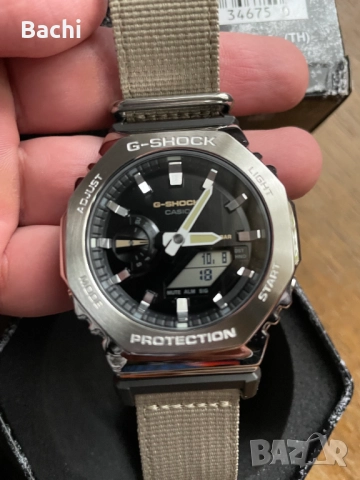 Оригинални Мъжки Часовници Casio G-Shock GM-2100CB и GM-2100C-5AER, снимка 11 - Мъжки - 51986989