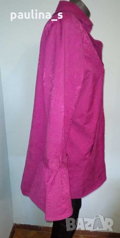 Два различни броя / Разкошно марково сако тип манто / голям размер , снимка 9 - Палта, манта - 30411001