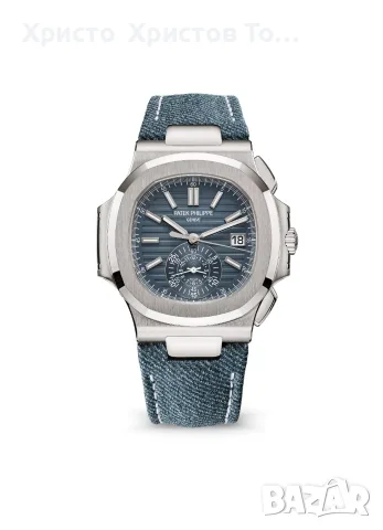 Луксозен мъжки механичен часовник Patek Philippe Nautilus 5980/60G-001