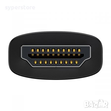 Преходник Адаптер от HDMI към VGA, Micro USB и Mini 3.5mm Jack Baseus Lite WKQX010101 Черен Adapter , снимка 4 - Кабели и адаптери - 38147883