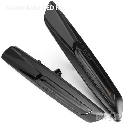 Динамични Бягащи Мигачи За:BMW E46;E60;E61;E81;E82;E87;E88;E90;E91;E92;E93;F10;F11, снимка 4 - Аксесоари и консумативи - 48609536