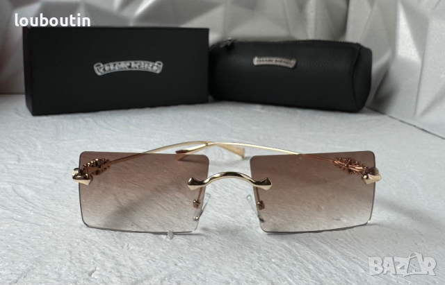 CHROME HEARTS  мъжки слънчеви очила , снимка 5 - Слънчеви и диоптрични очила - 44683910