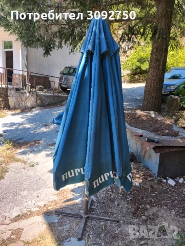 Градински чадъри ф360см., снимка 4 - Градински мебели, декорация  - 51007150